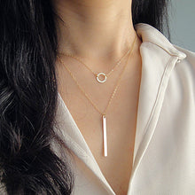 Load image into Gallery viewer, Gold Sliver Necklace