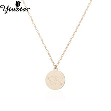 Load image into Gallery viewer, Map Necklace