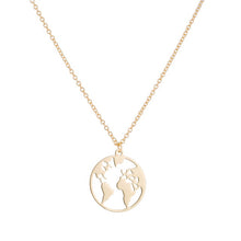 Load image into Gallery viewer, Map Necklace