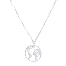 Load image into Gallery viewer, Map Necklace