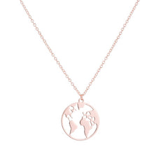 Load image into Gallery viewer, Map Necklace