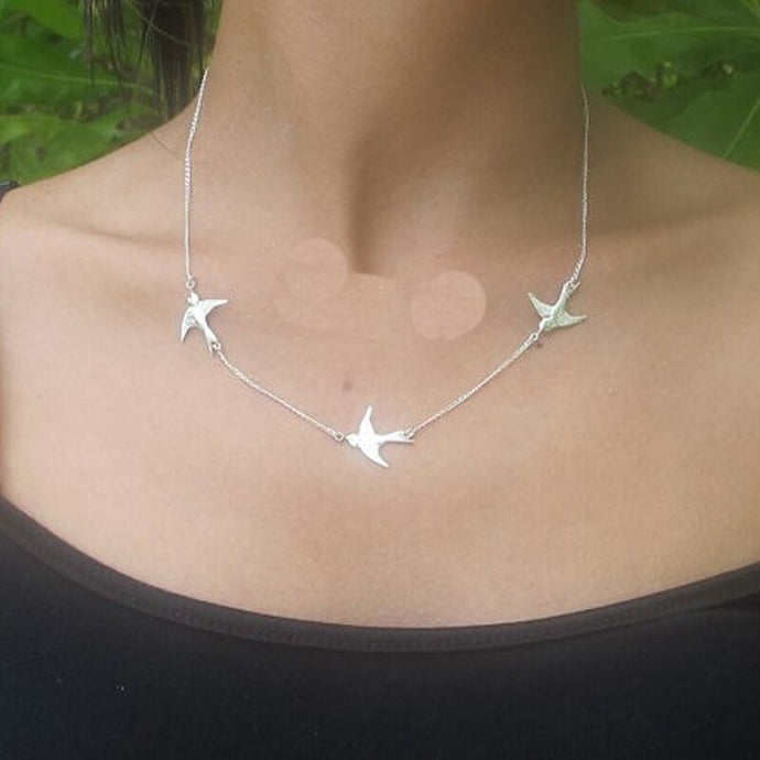 Birds necklace1